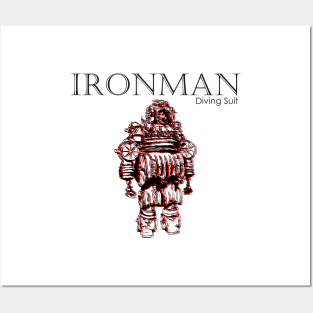 ironman diving suit Posters and Art